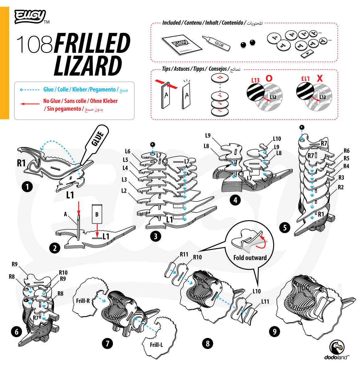 108 Frilled Lizard – EUGY