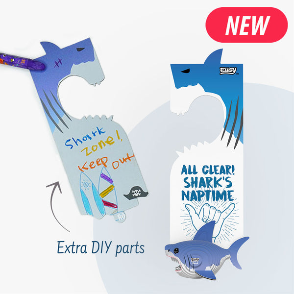 D019 Door Hanger Shark