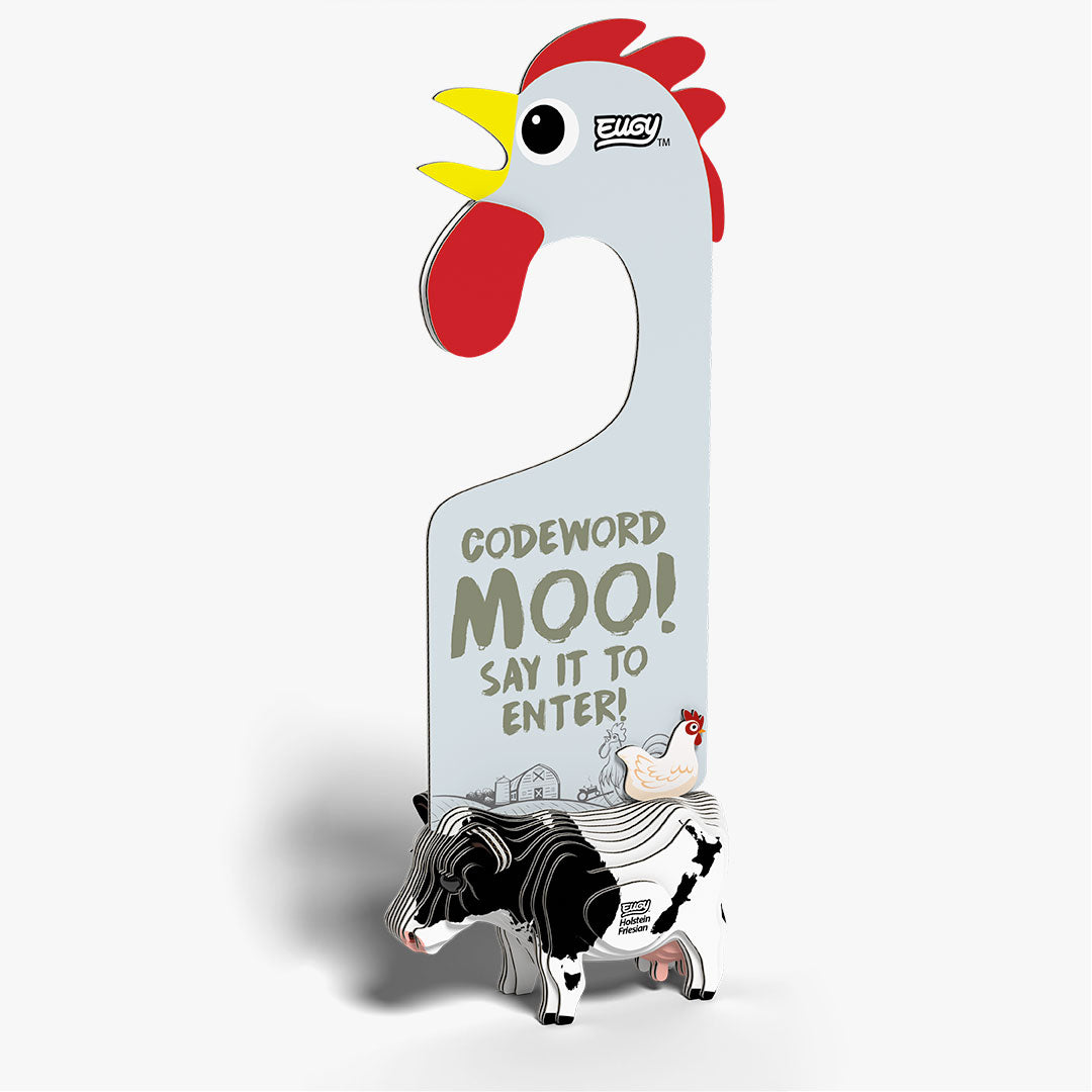 D079 Door Hanger Holstein