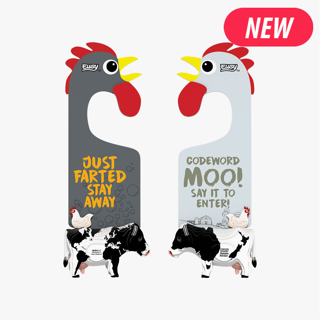 D079 Door Hanger Holstein