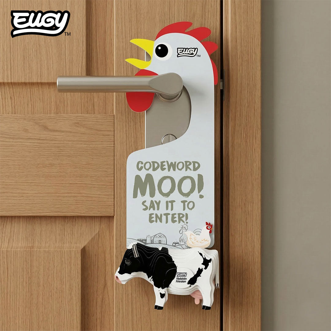 D079 Door Hanger Holstein