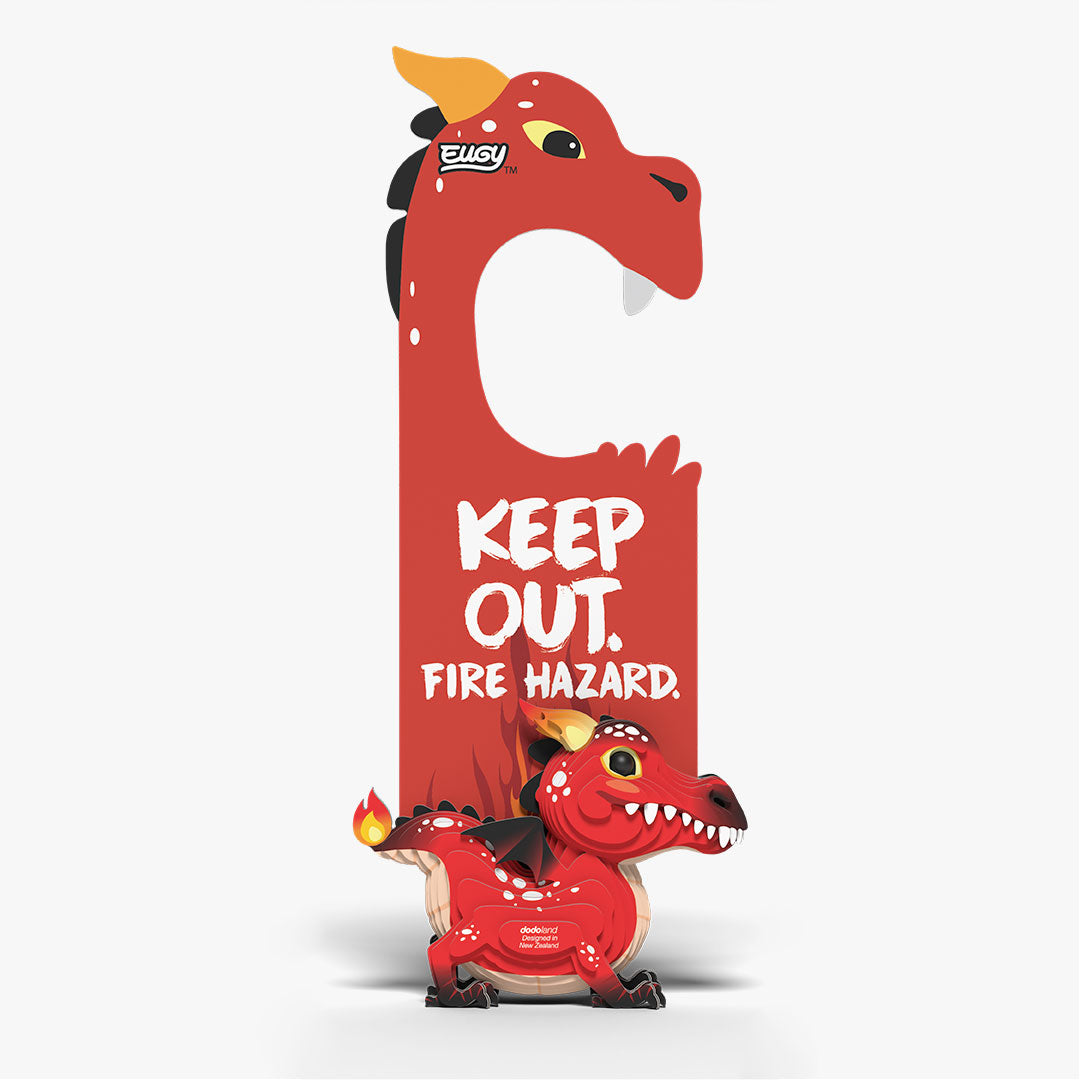D085 Door Hanger Red Dragon