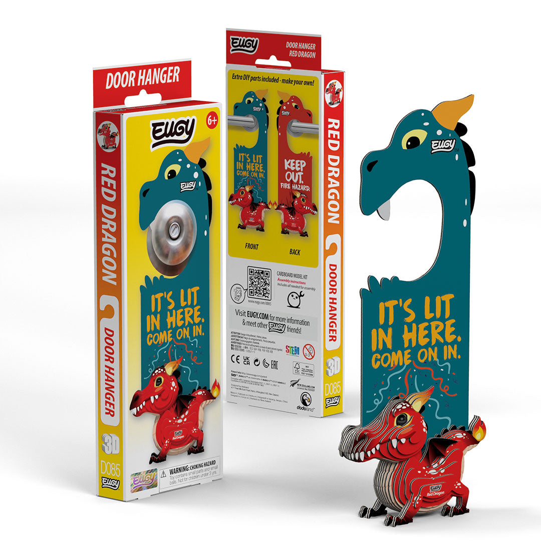 D085 Door Hanger Red Dragon