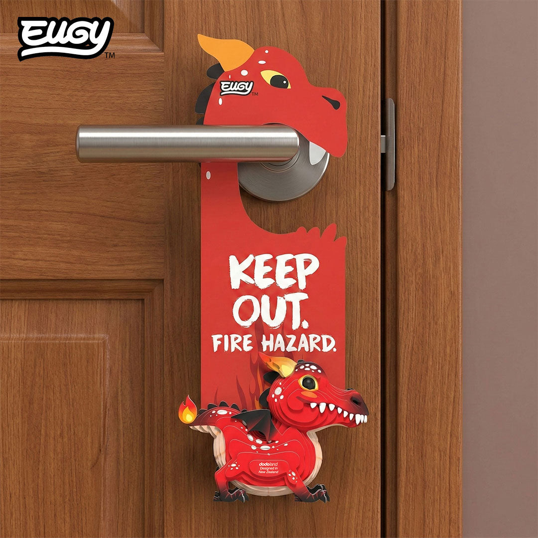 D085 Door Hanger Red Dragon