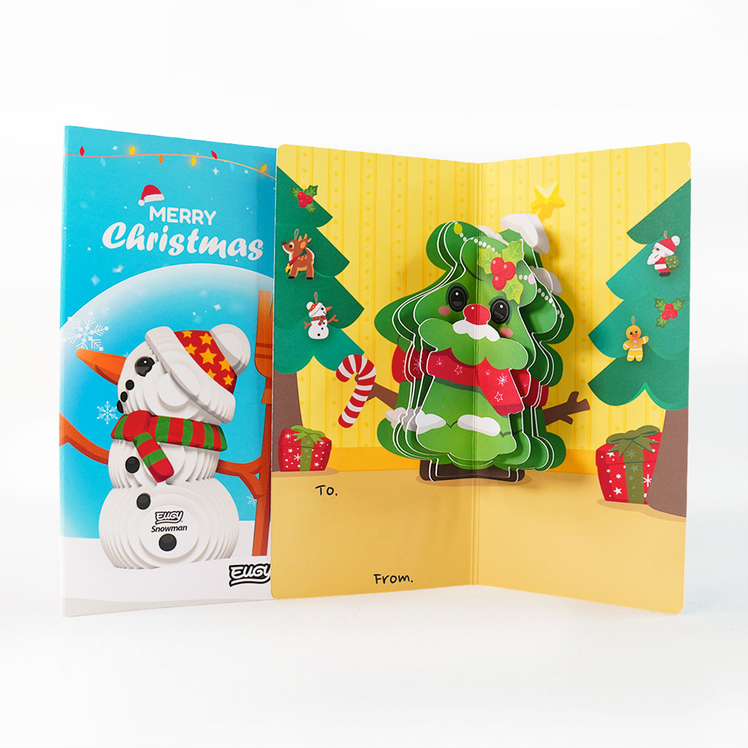 Xmas Pop Up Card Snowman