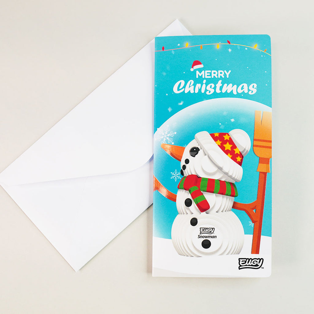 Xmas Pop Up Card Snowman