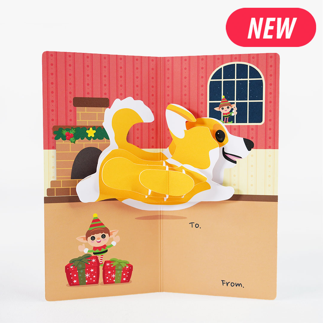Xmas Pop Up Card Elf