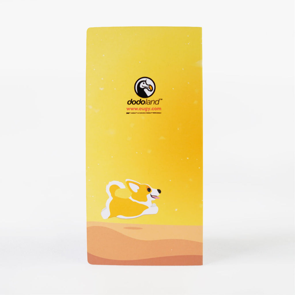Pop Up Card Brown Kiwi
