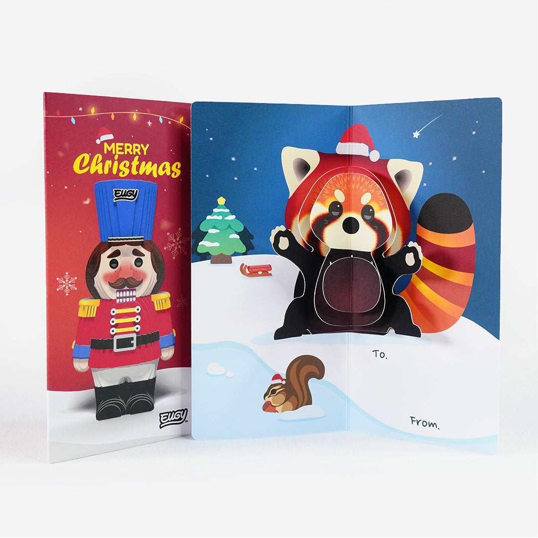 Xmas Pop Up Card Nutcracker